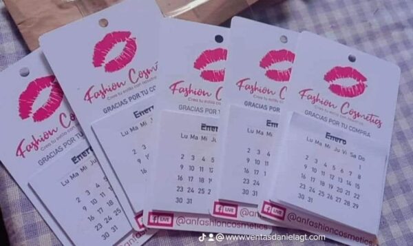 Mini Calendario 7 x 12 cm